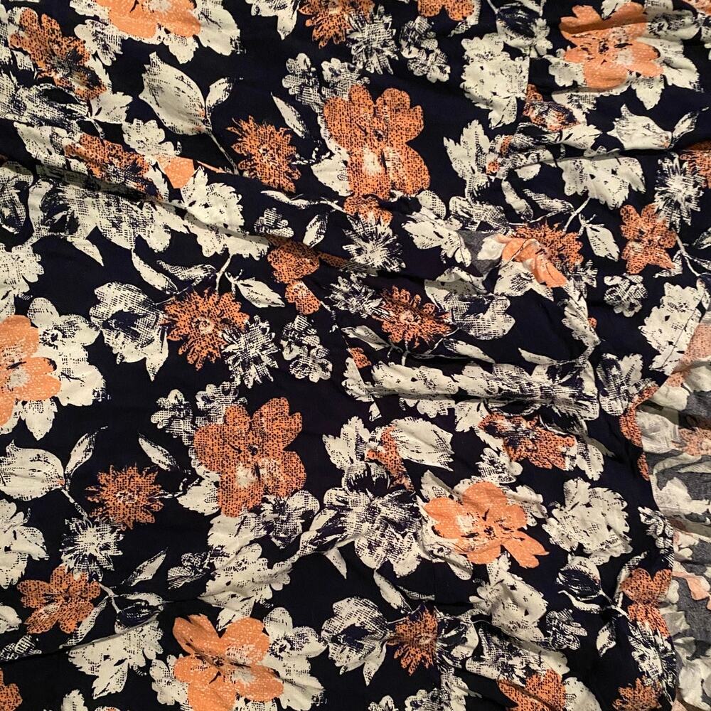 B.O.G Collective Long Wrap Floral Dress Size L - Picture 4 of 5